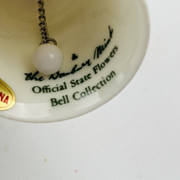 Danbury Mint Hawaii Hibiscus Official State‎ Flower Bell Collection - Picture 3 of 5